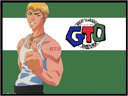logo, facet, biceps, Great Teacher Onizuka, gto